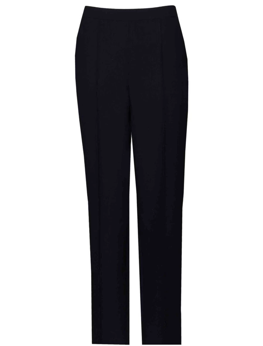 Isle Women's Classic High-Waisted 30-Inch Full-Length Trousers for Elegant Comfort
