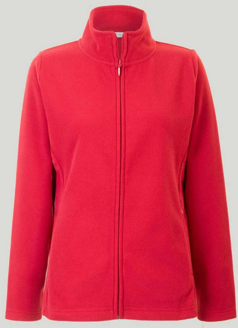 Isle Women's Fleece Jacket - Soft & Warm Winter Outerwear Cozy Style
