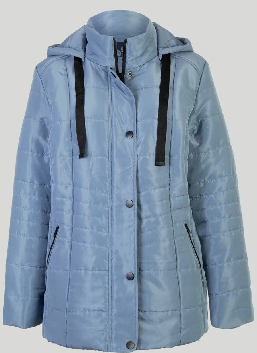 Isle Women's Padded Jacket - Lightweight Warm Winter Coat with Stylish Quilted Design