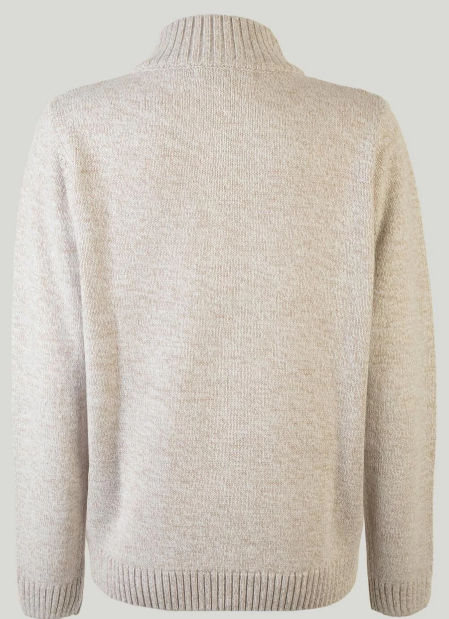 "Isle Women's Zip Front Cardigan - Stylish Knit Sweater for Casual Wear"