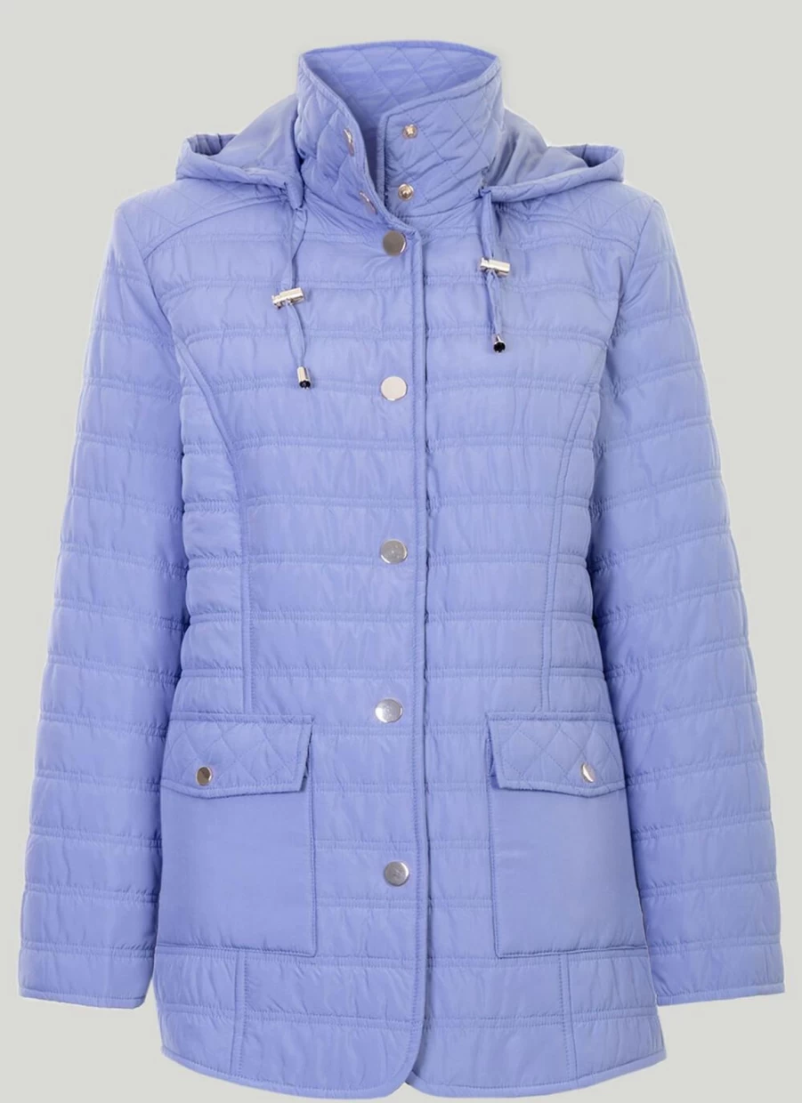 Isle Women's Quilted Coat - Stylish Lightweight Jacket for Winter Fashion