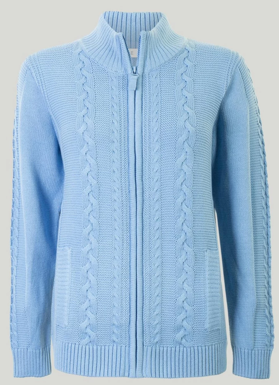 "Isle Women's Cotton Cardigan - Soft & Comfortable Knit Sweater"