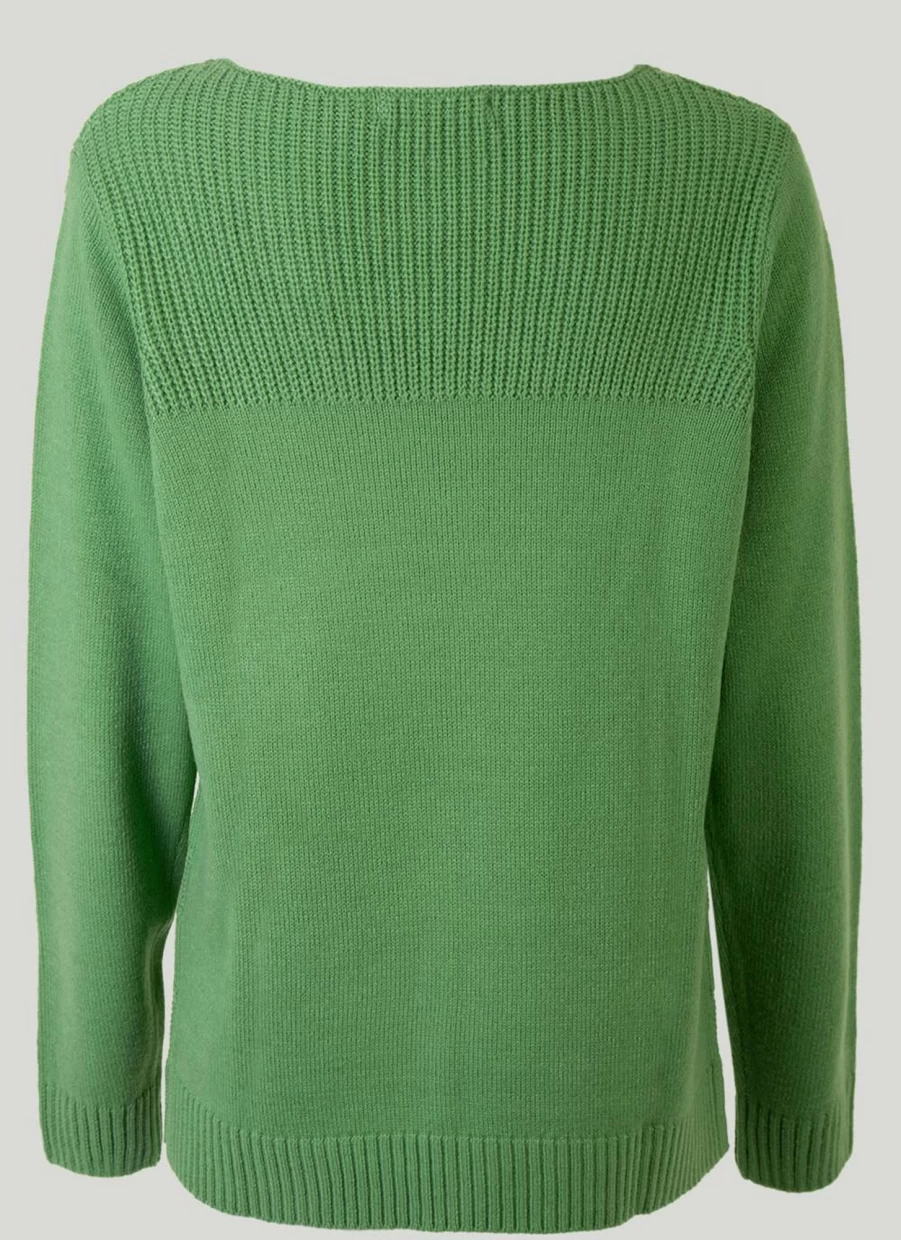 Isle Women's Diamond Cable Jumper - Stylish Knit Sweater for Women