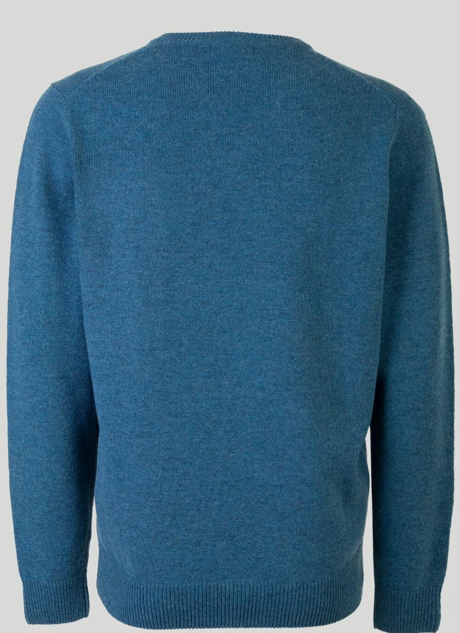 James Pringle Men's Lambswool V-Neck Jumper - Soft Wool Knit Sweater for Men