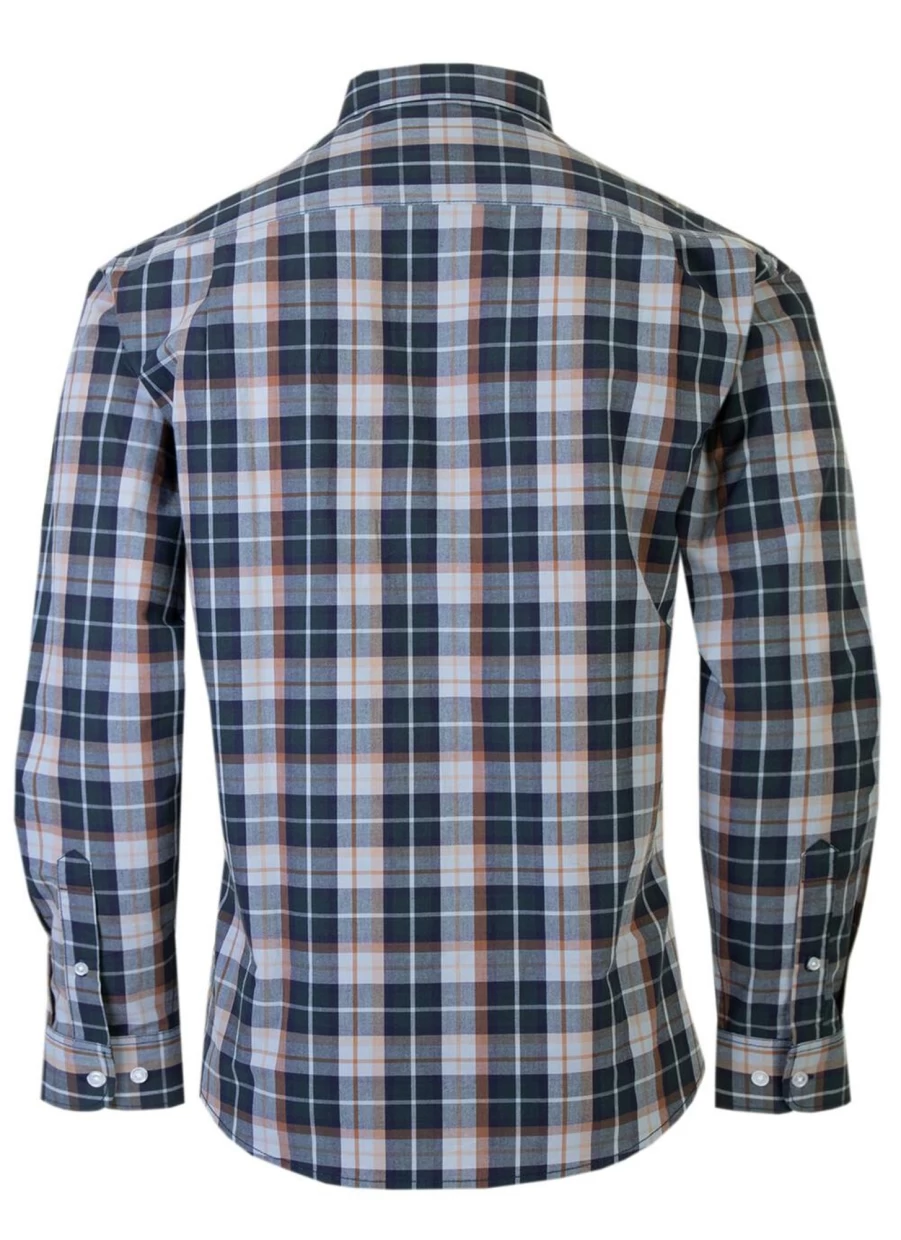 James Pringle Men's Classic Check Shirt - Premium Cotton Plaid Button-Up for Casual Wear
