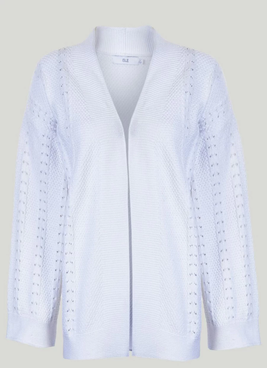 "Isle Women's Edge To Edge Cardigan - Stylish Knit Sweater for Women"