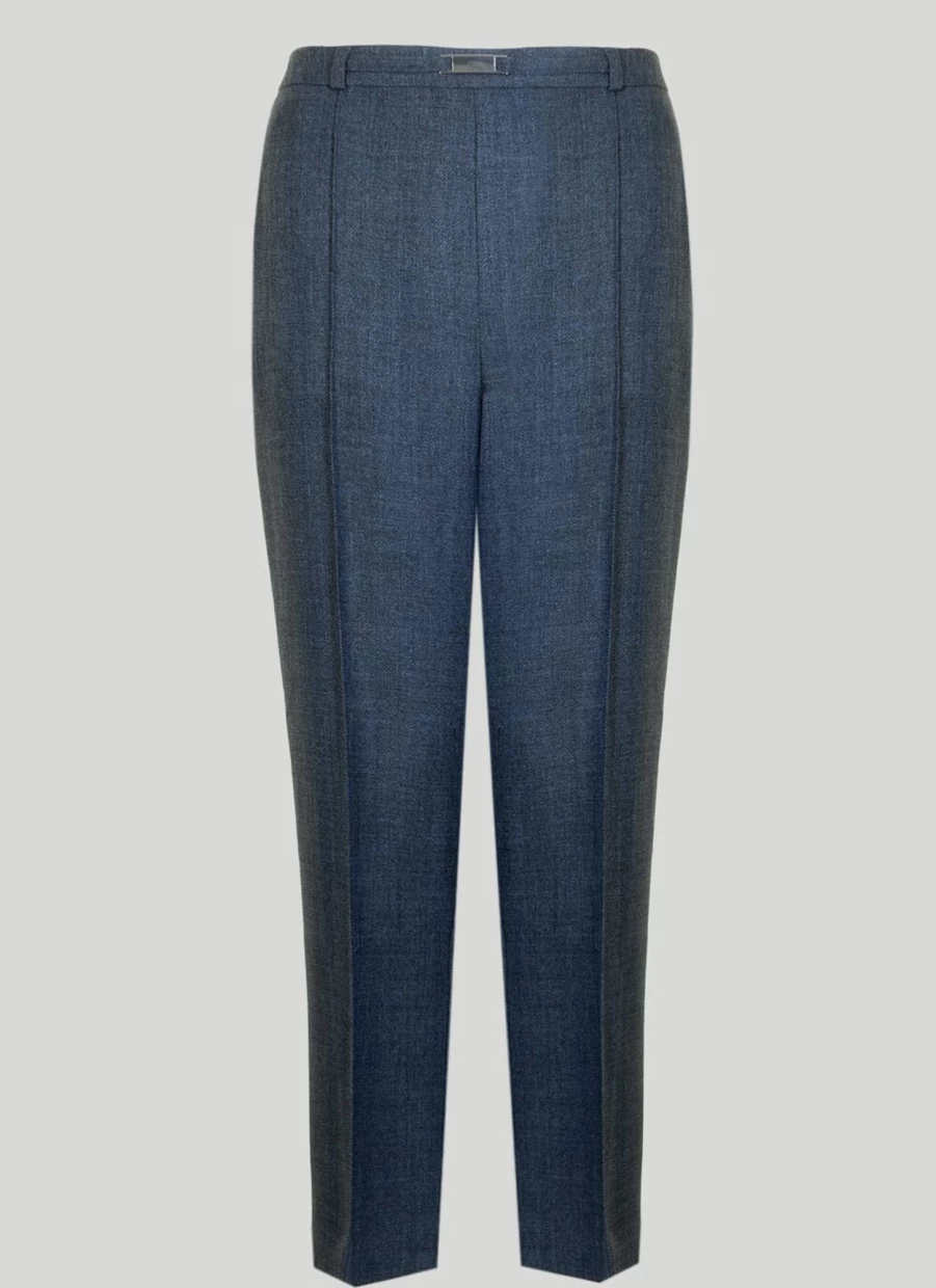 Honor Millburn Women's Blue Classic Trousers - Timeless Comfort & Style