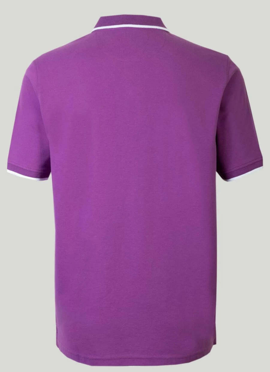 James Pringle Men's Premium Cotton Polo Shirt - Classic Fit, Breathable Fabric, Versatile Casual Wear