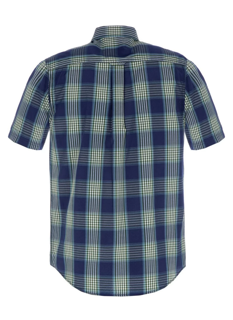 PG FIELD Men's Classic Checkered Shirt - Stylish Casual Plaid Button-Up for Men