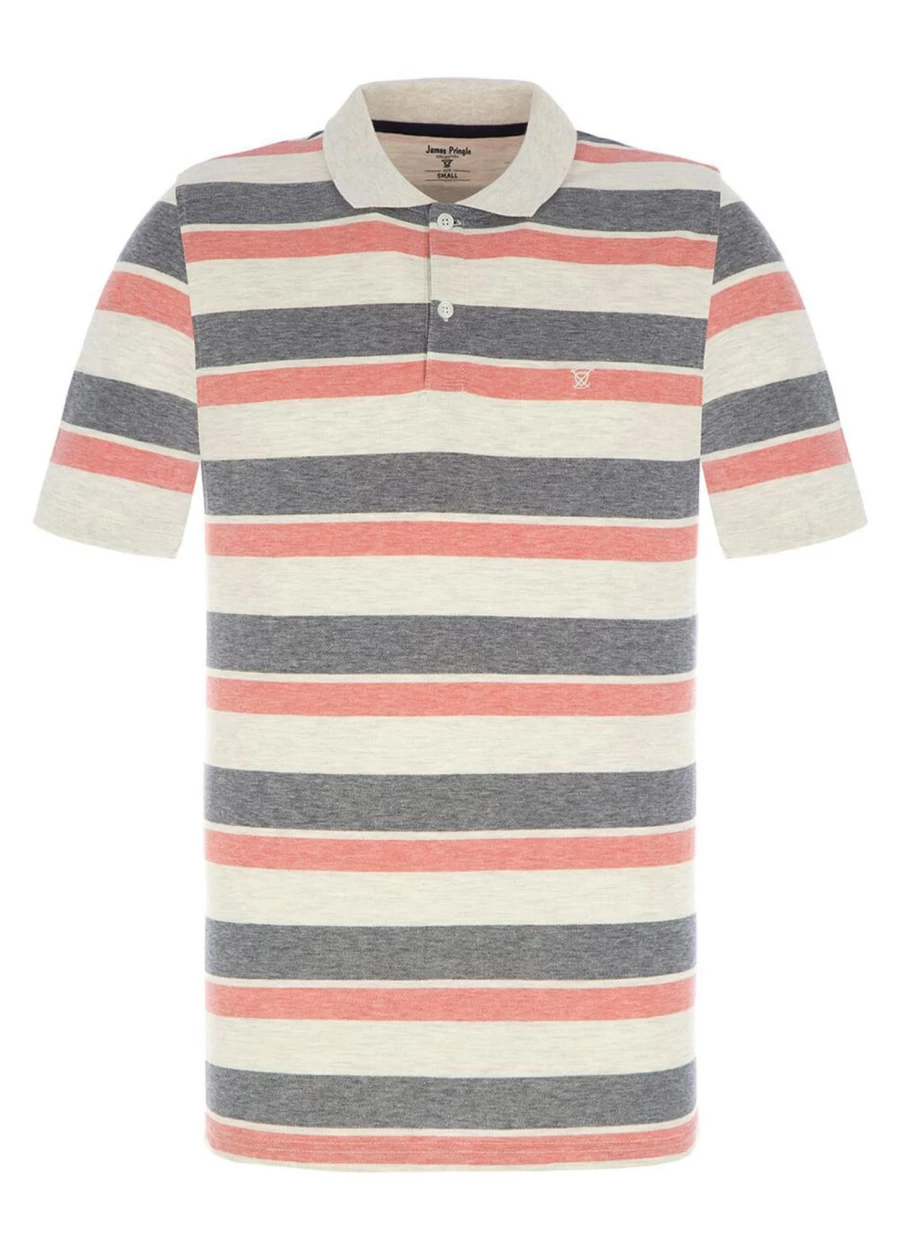 James Pringle Men's Bright Polo Shirt - Classic Cotton Casual Top