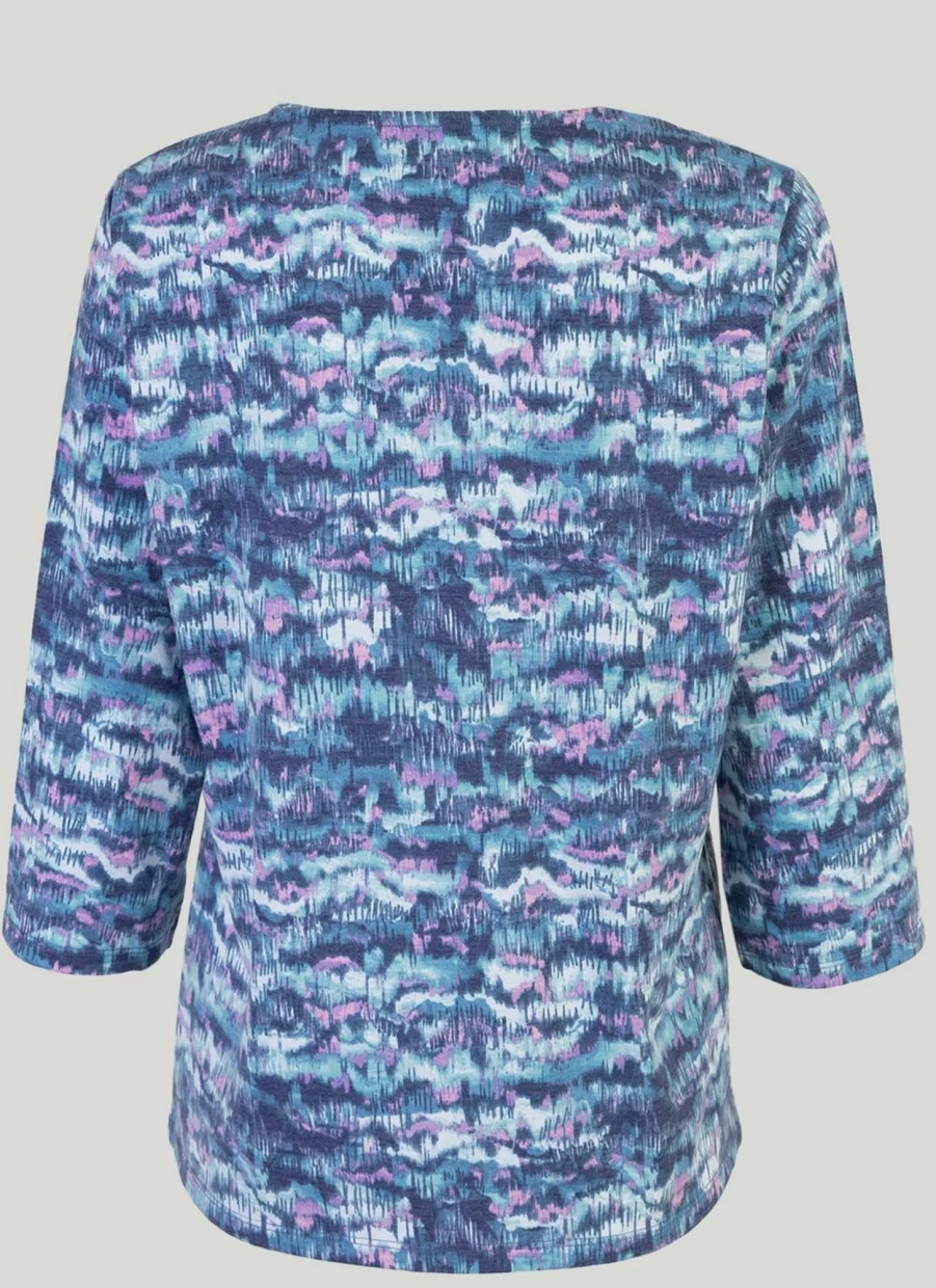 Honor Millburn Women's Stylish Printed Top - Trendy Floral Design Comfortable Fit