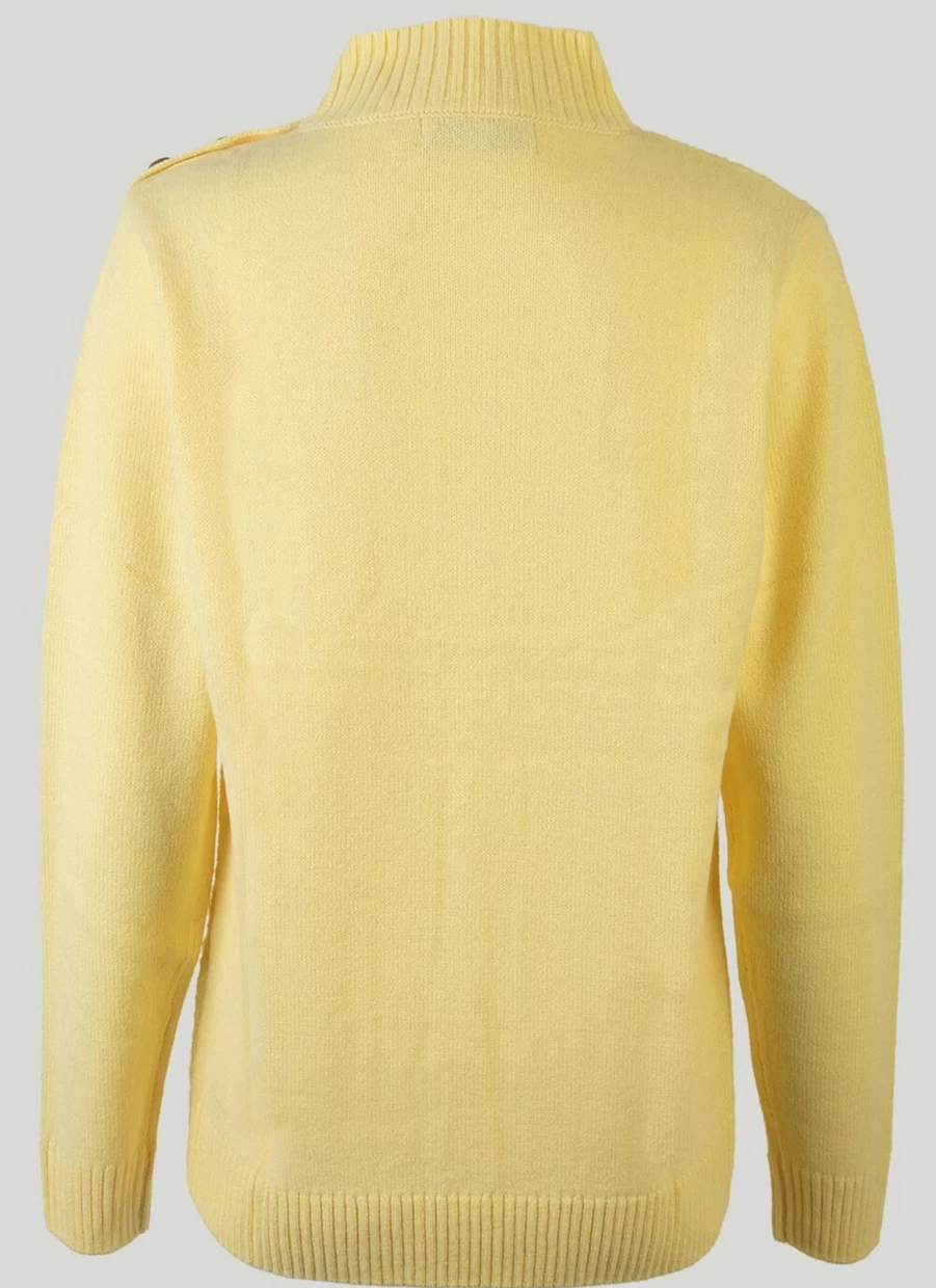 Isle Women's Turtle Neck Jumper - Soft Knit Sweater for Winter Warmth