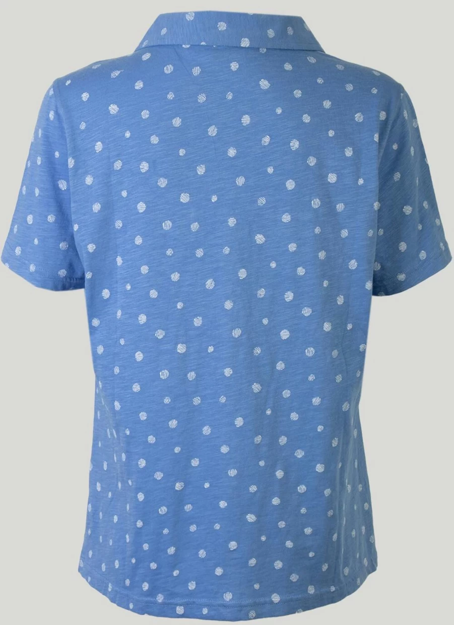 "Isle Women's Button-Down Polo Shirt – Classic Fit & Stylish Design"