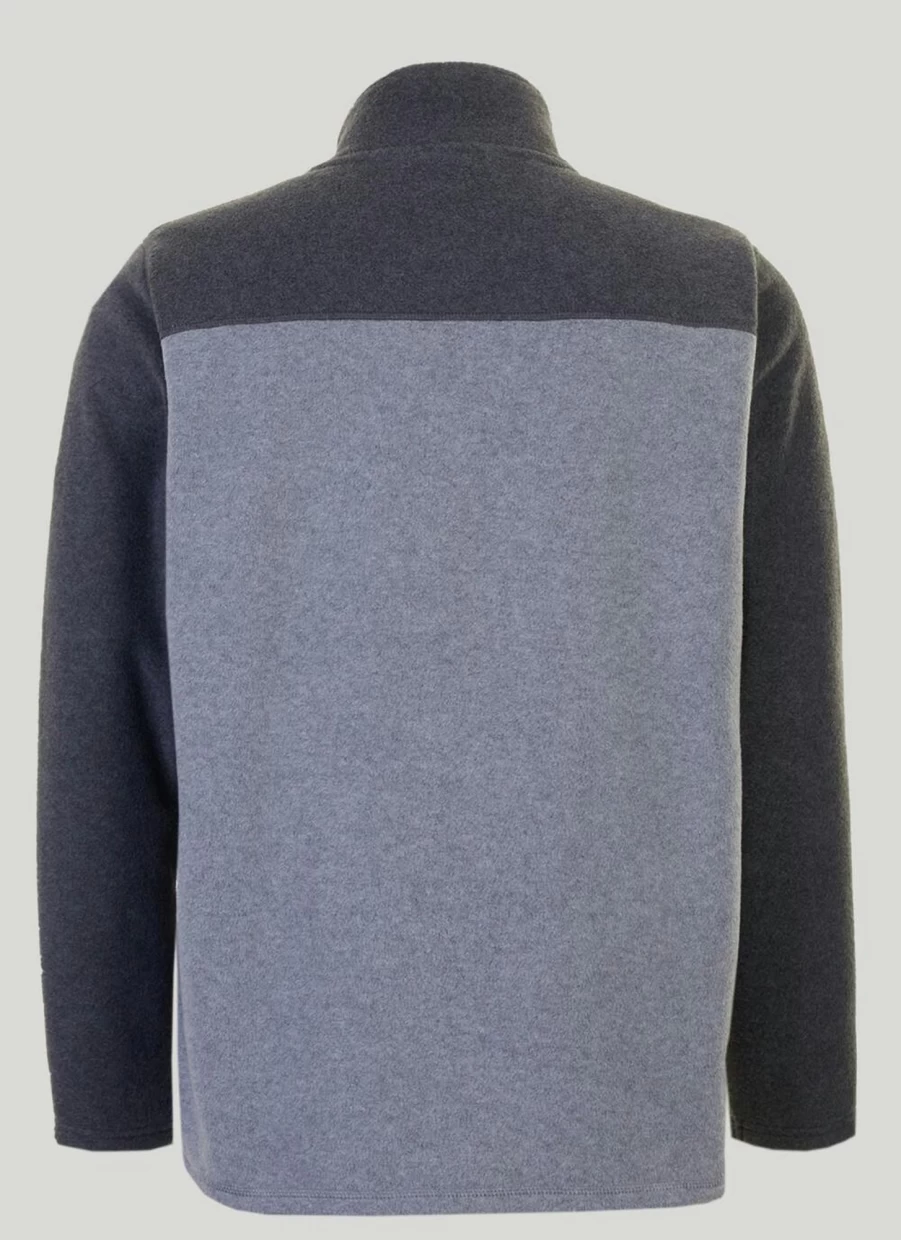 James Pringle Men's Contrast Fleece Jacket - Warm & Stylish Outerwear for Men