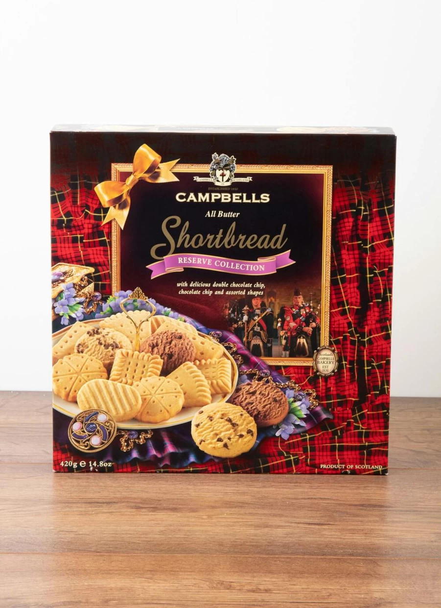 Campbell's Reserve Collection Premium Shortbread Cookies – Authentic Scottish Butter Shortbread Biscuits