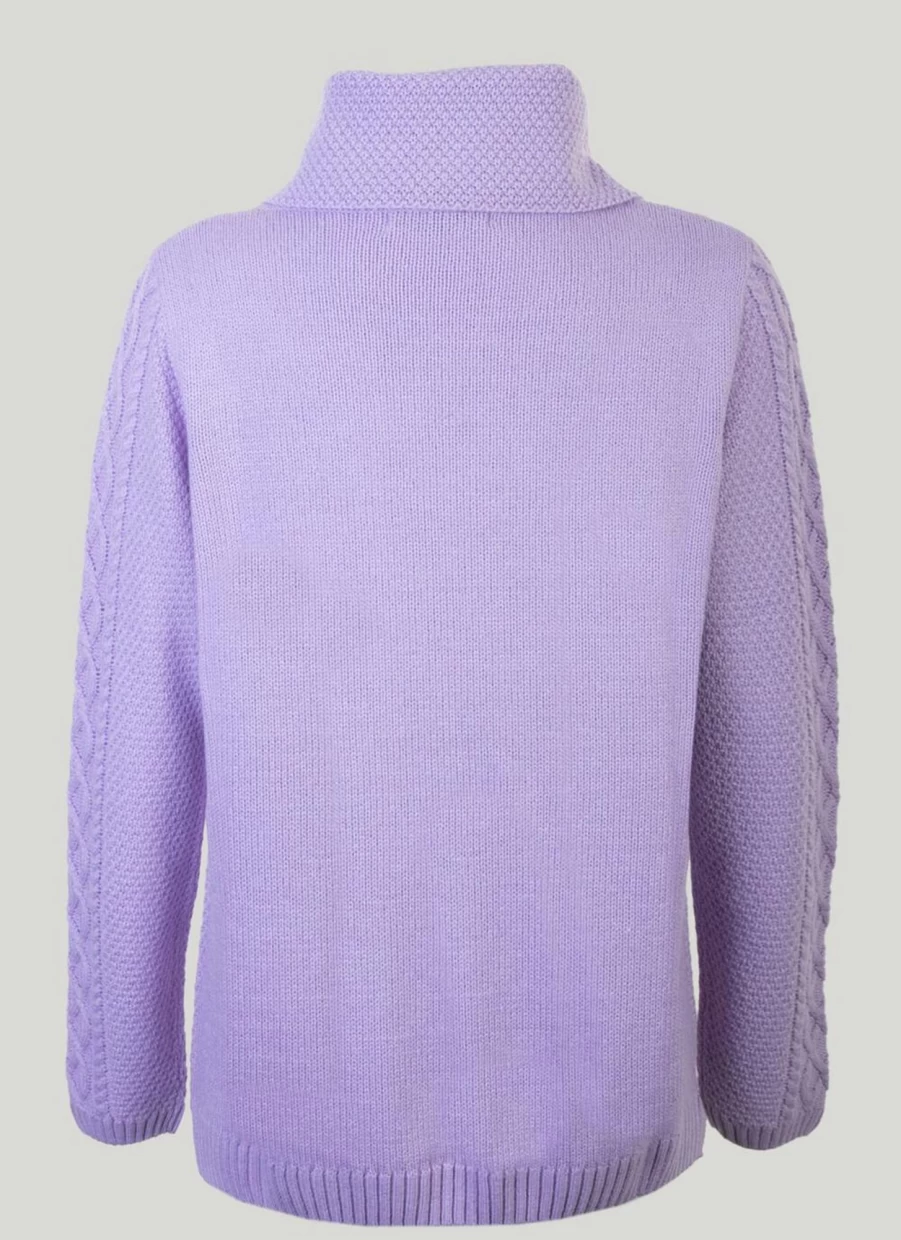 Isle Women's Bardot Neck Jumper - Soft Knit Off-Shoulder Sweater