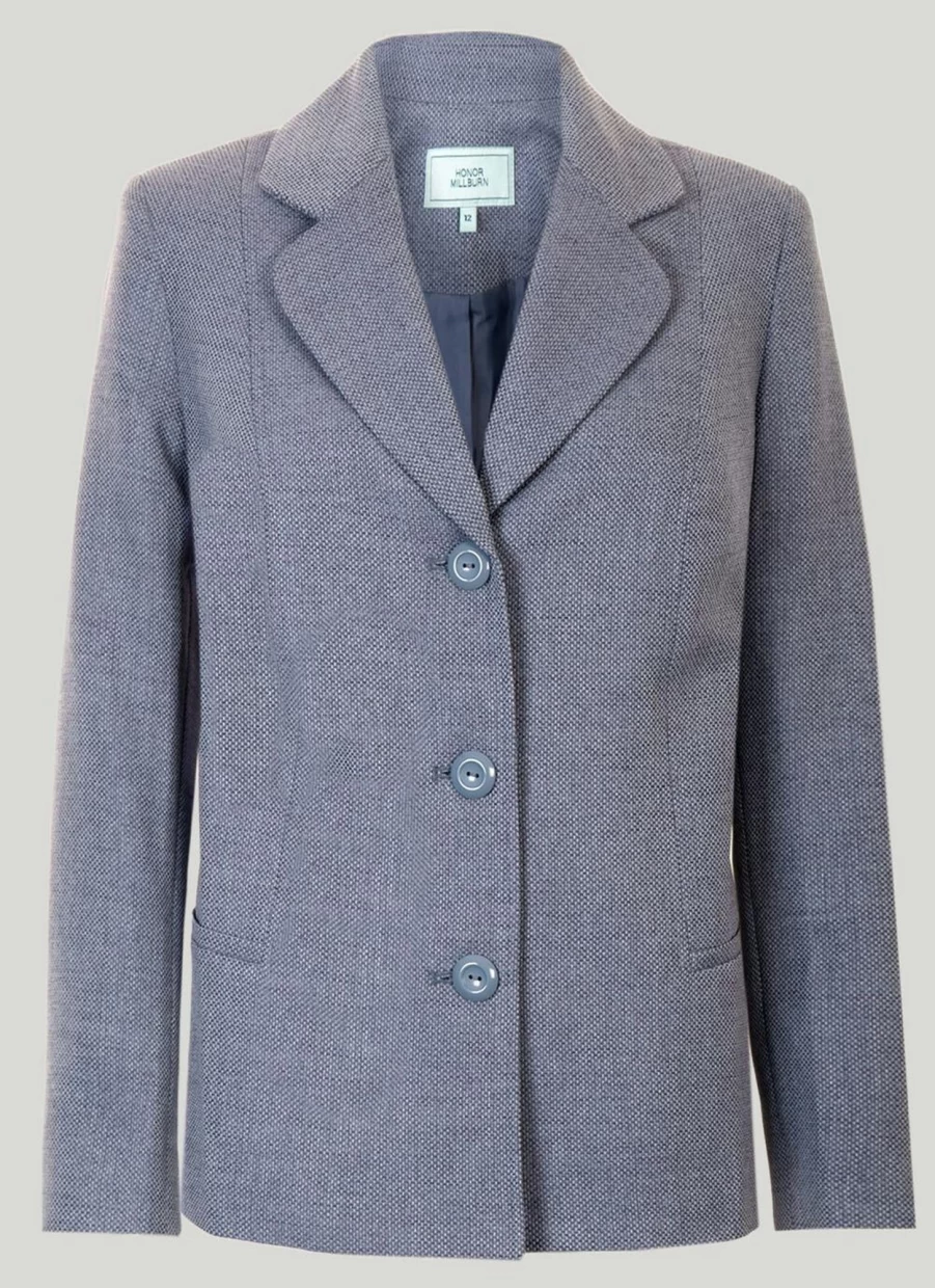 Honor Millburn Women's Lavender Smart Jacket - Lightweight Tech-Enabled Outerwear