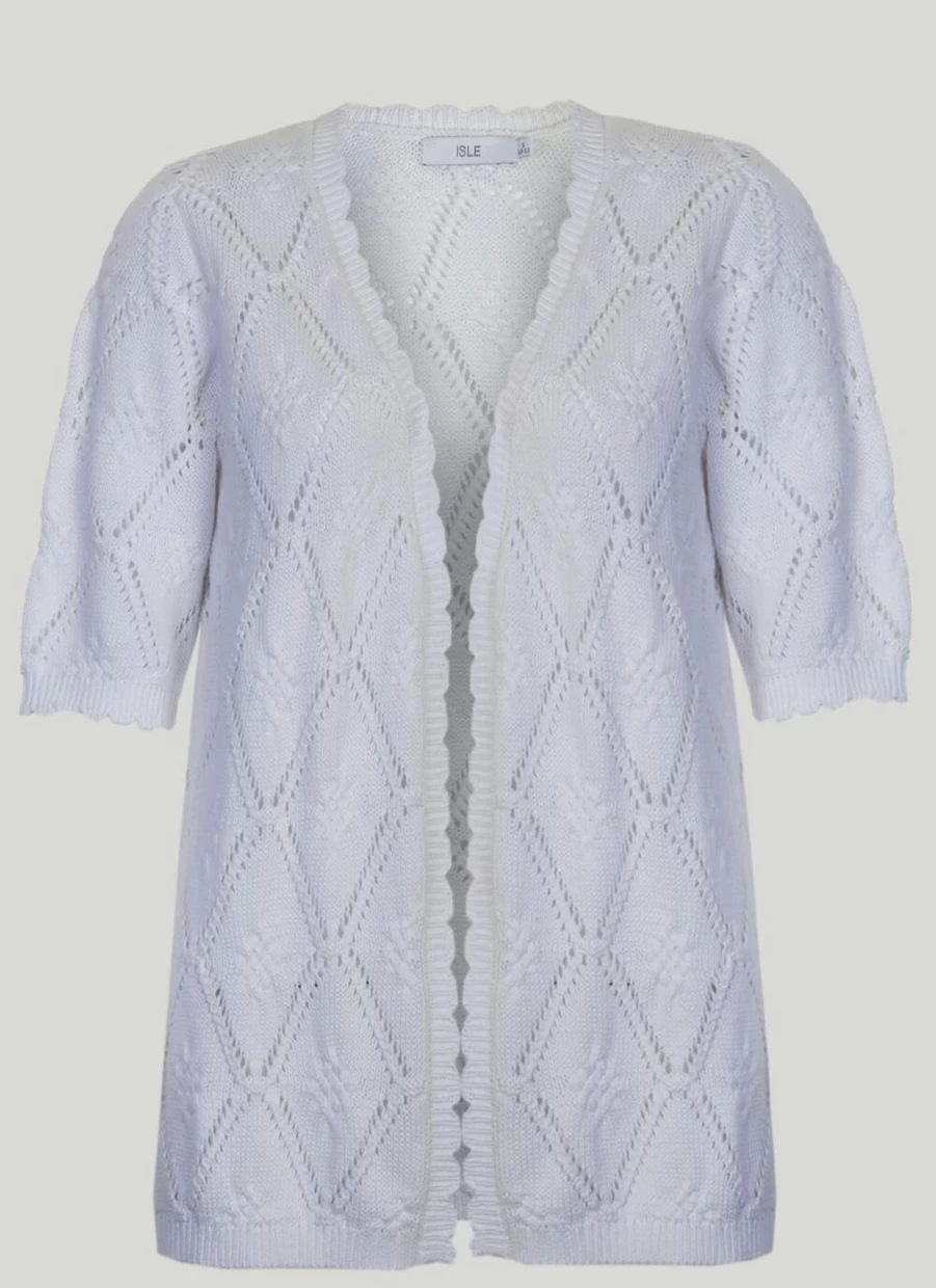Isle Women's Cotton Shrug - Lightweight Comfortable Cover-Up for Casual & Layered Outfits