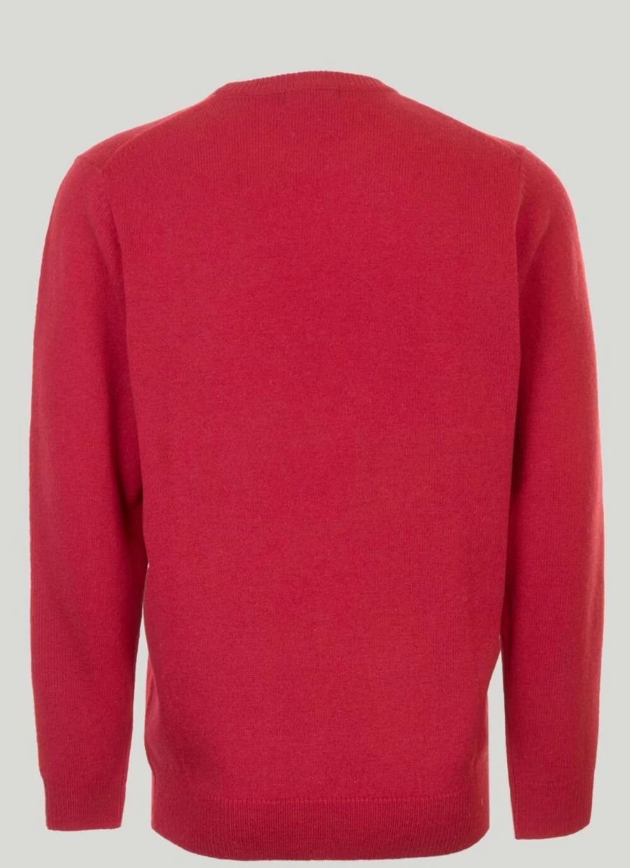 James Pringle Men's Lambswool Crew Neck Jumper - Soft Warm Knit Sweater