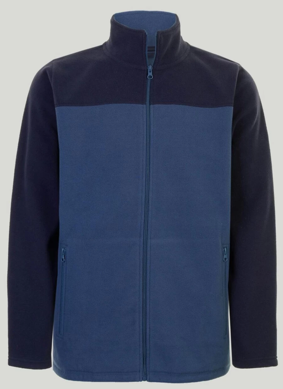 James Pringle Men's Contrast Fleece Jacket - Warm & Stylish Outerwear for Men