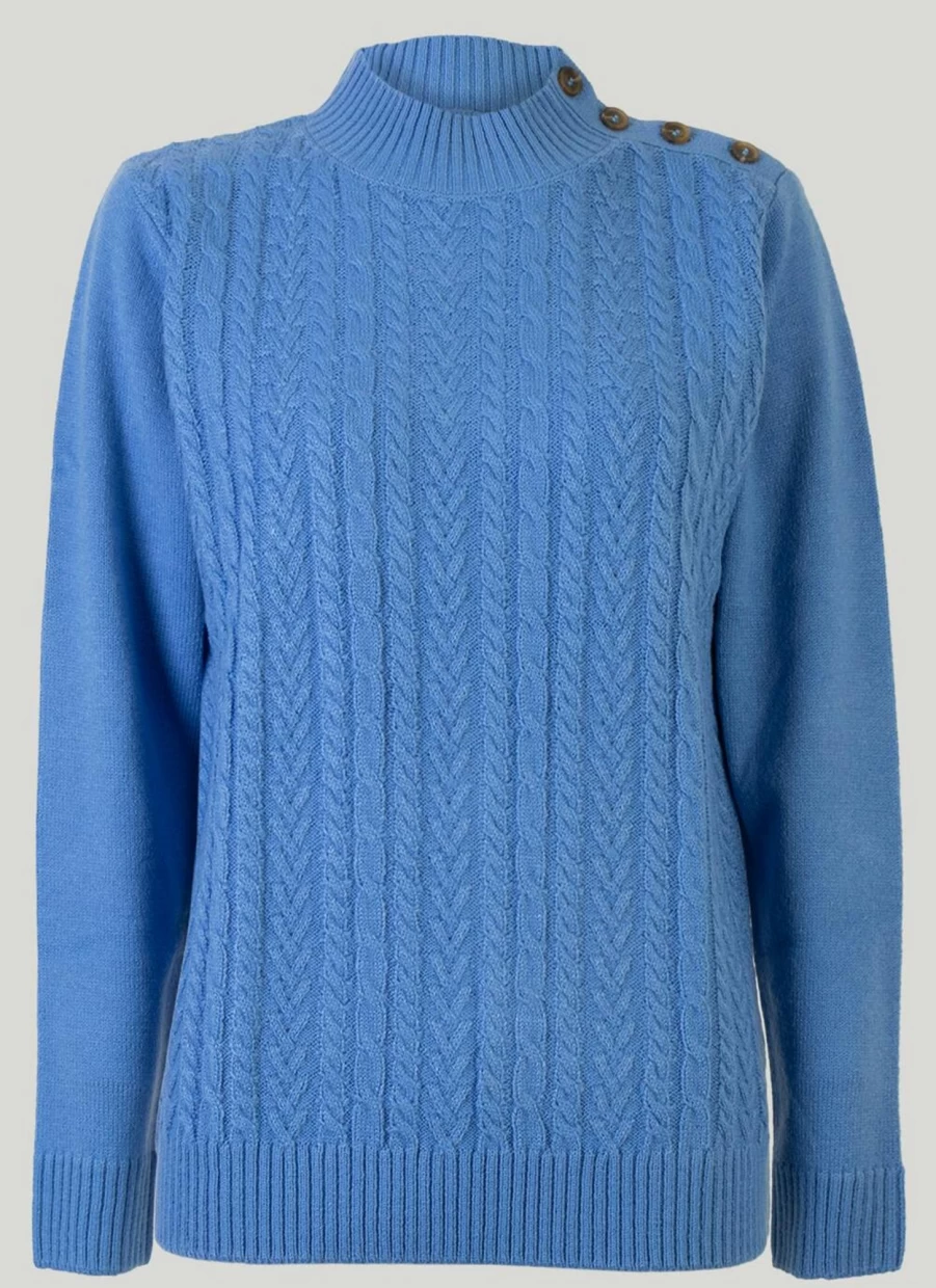 Isle Women's Stylish Turtle Neck Jumper for Comfort & Warmth