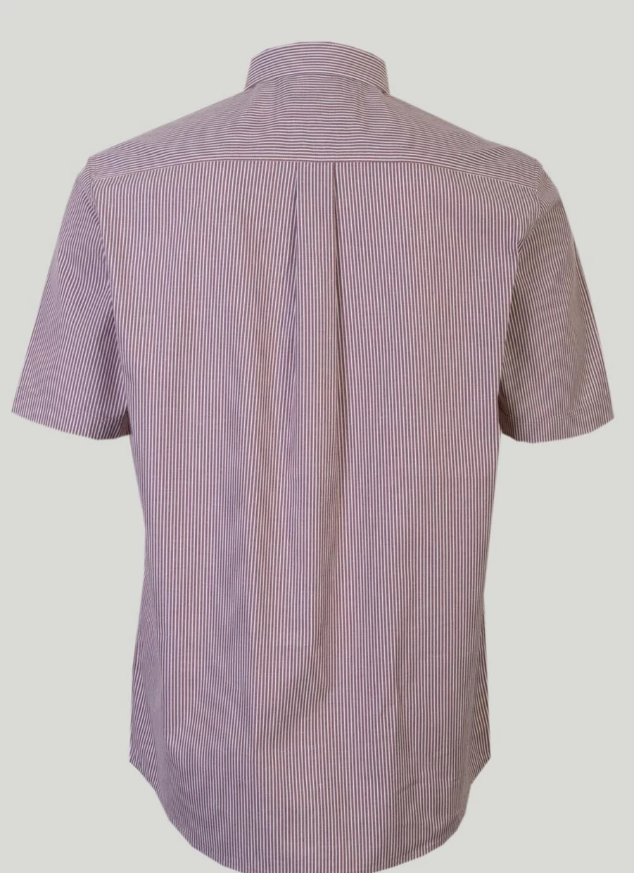 PG Field Men's Classic Stripe Shirt - Premium Cotton Casual Wear