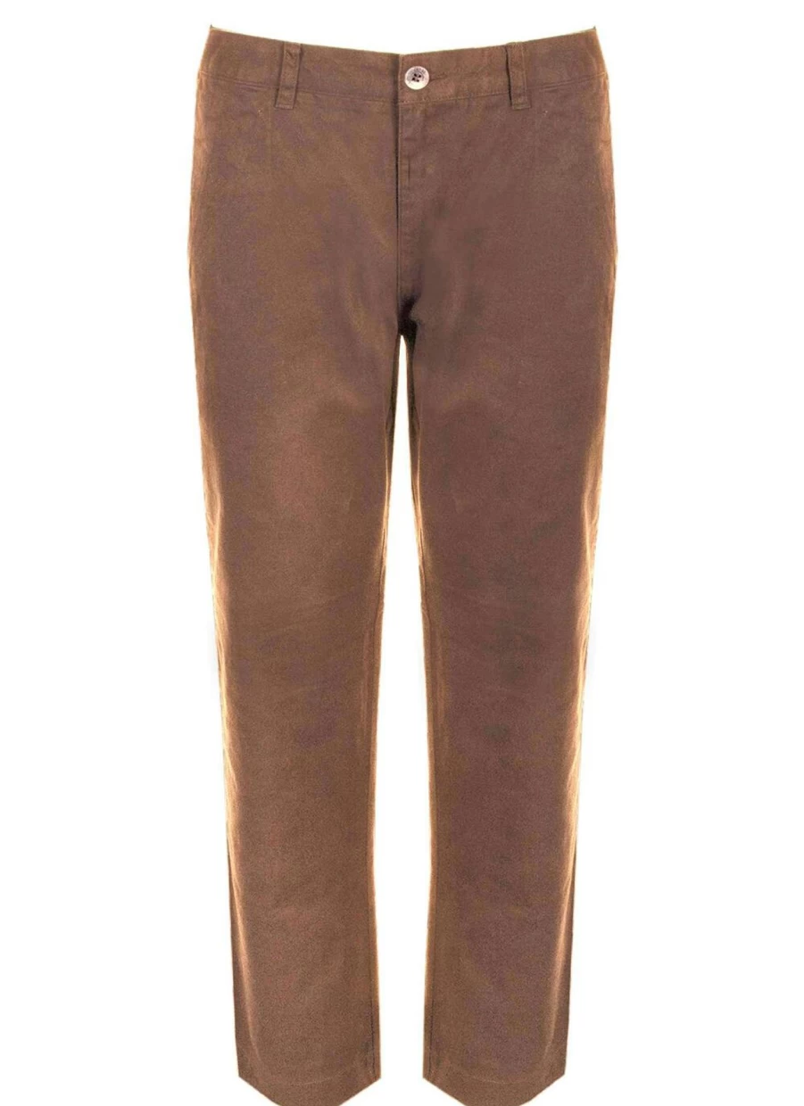 James Pringle Men's Fawn Chino Trousers - Classic Fit Casual Pants