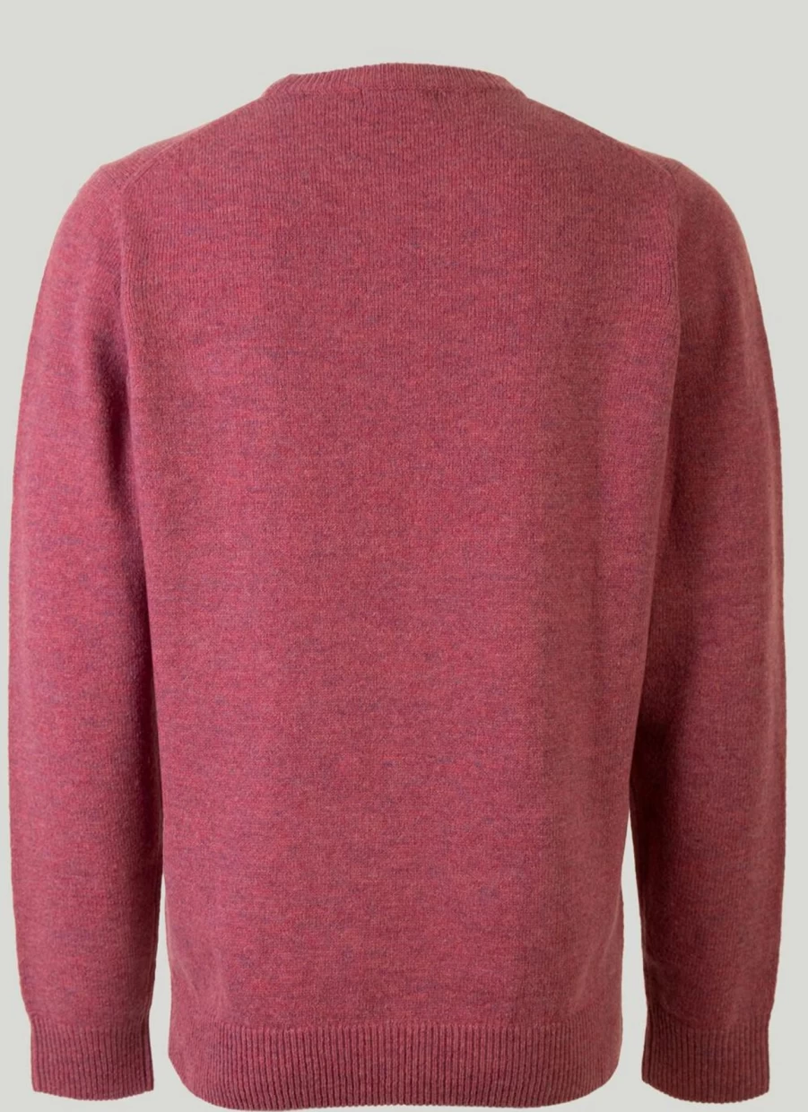 James Pringle Men's Lambswool Crew Neck Jumper - Soft Warm Knit Sweater