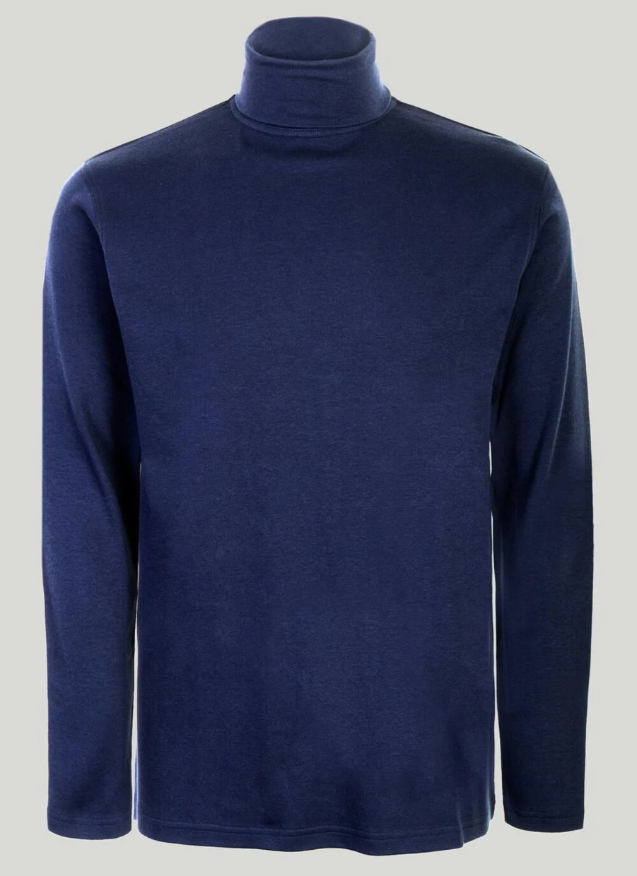 James Pringle Men's Roll Neck Jersey Top - Classic Knit Sweater for Men