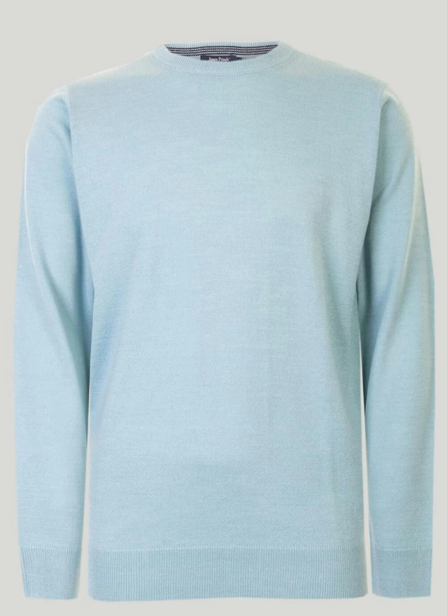 James Pringle Men's Crew Neck Knit Jumper - Classic Casual Sweater
