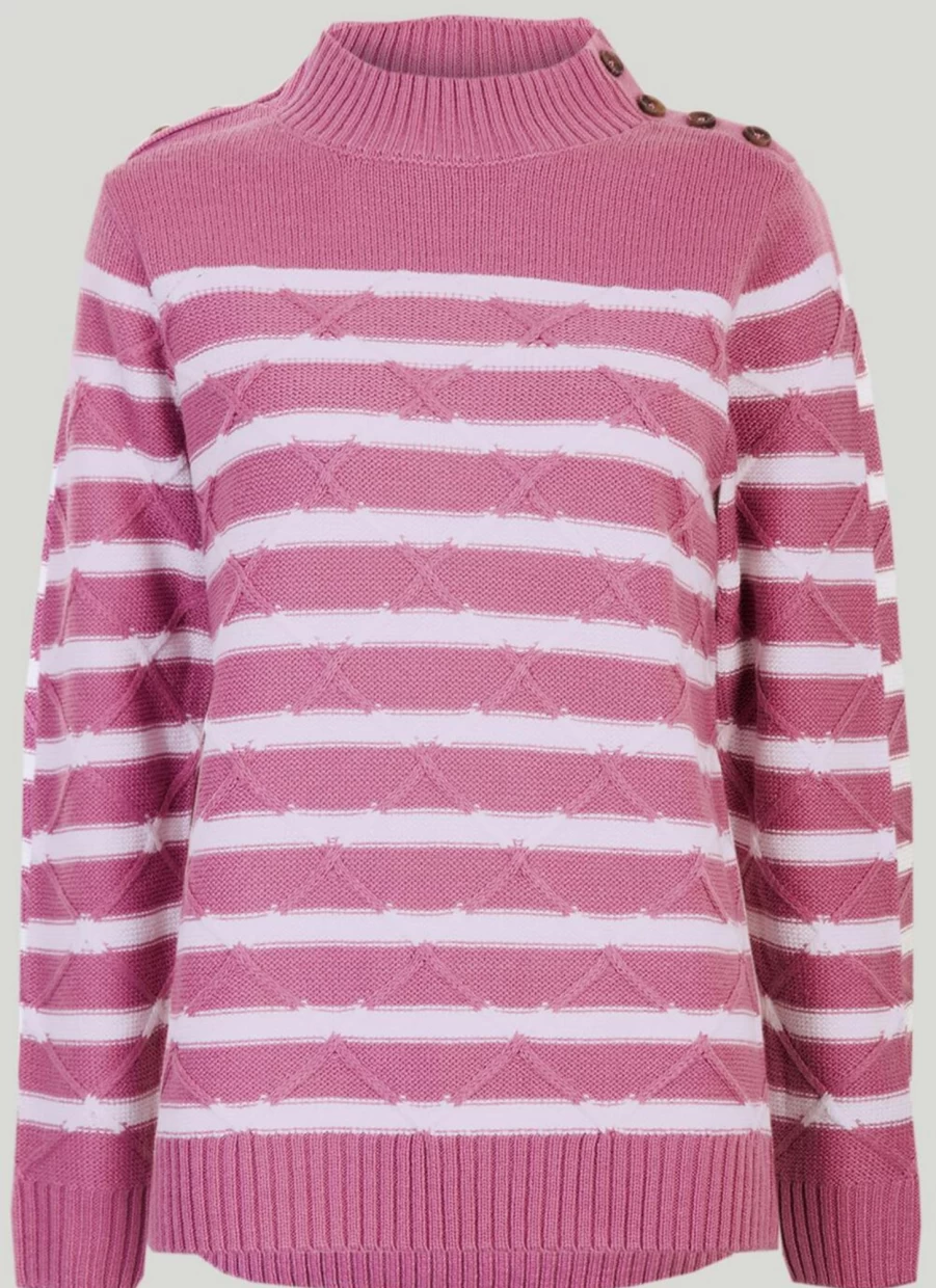 Isle Women's Turtle Neck Jumper - Soft Knit Winter Sweater for Women