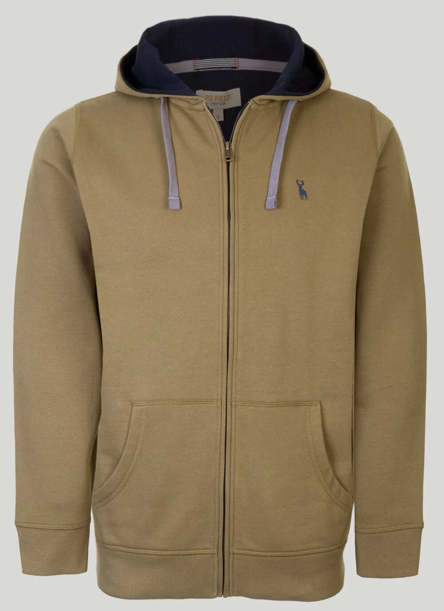 PG Field Men's Full Zip Hooded Sweatshirt