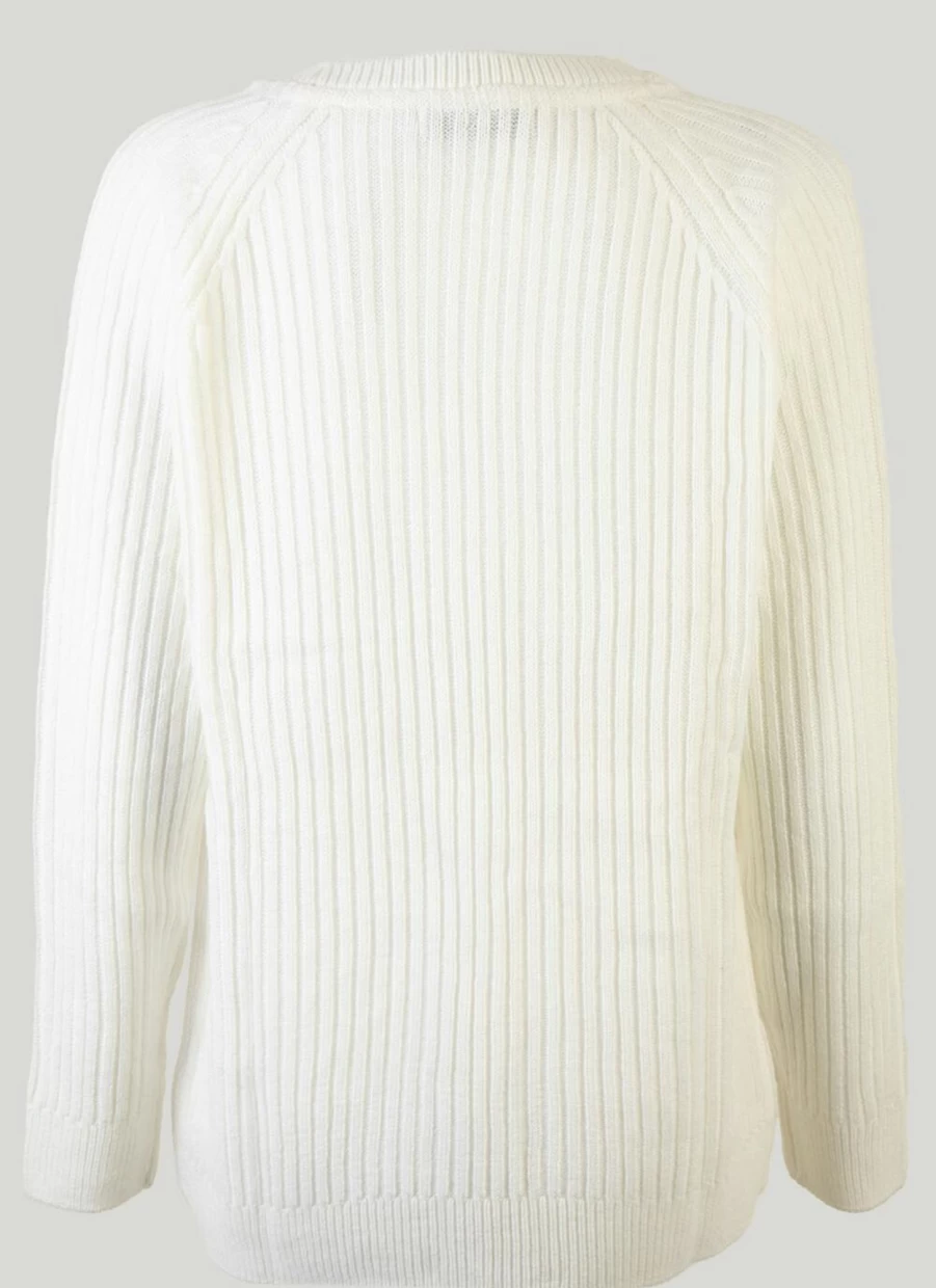 Isle Women's Button Shoulder Jumper - Stylish Knit Sweater for Women
