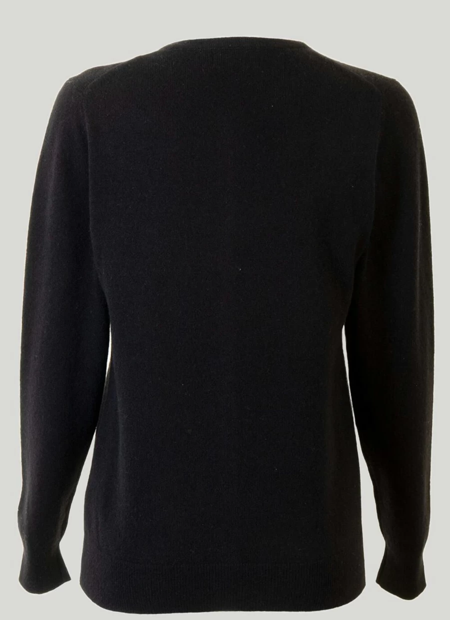 Gleneagles Women's Luxury Cashmere Cardigan Soft Warm Knit Sweater