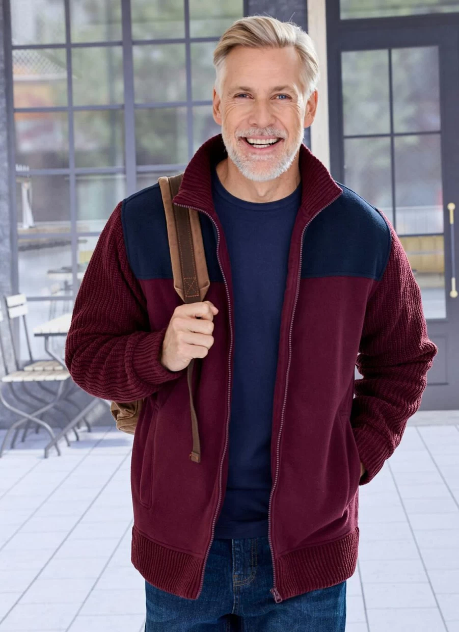 Men's James Pringle Padded Fleece Jacket - Warm & Comfortable Winter Coat