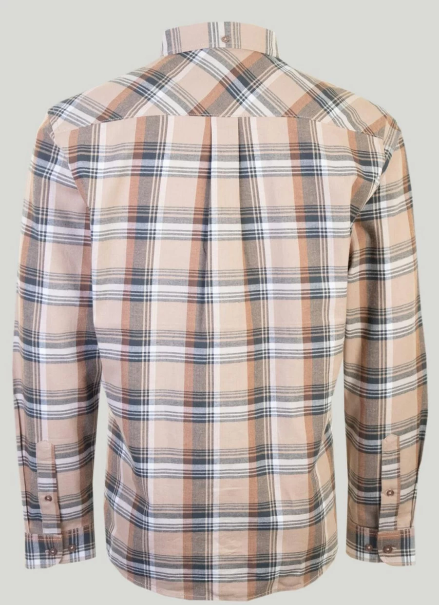 "James Pringle Men's Classic Check Shirt - Premium Cotton Plaid Button-Up"