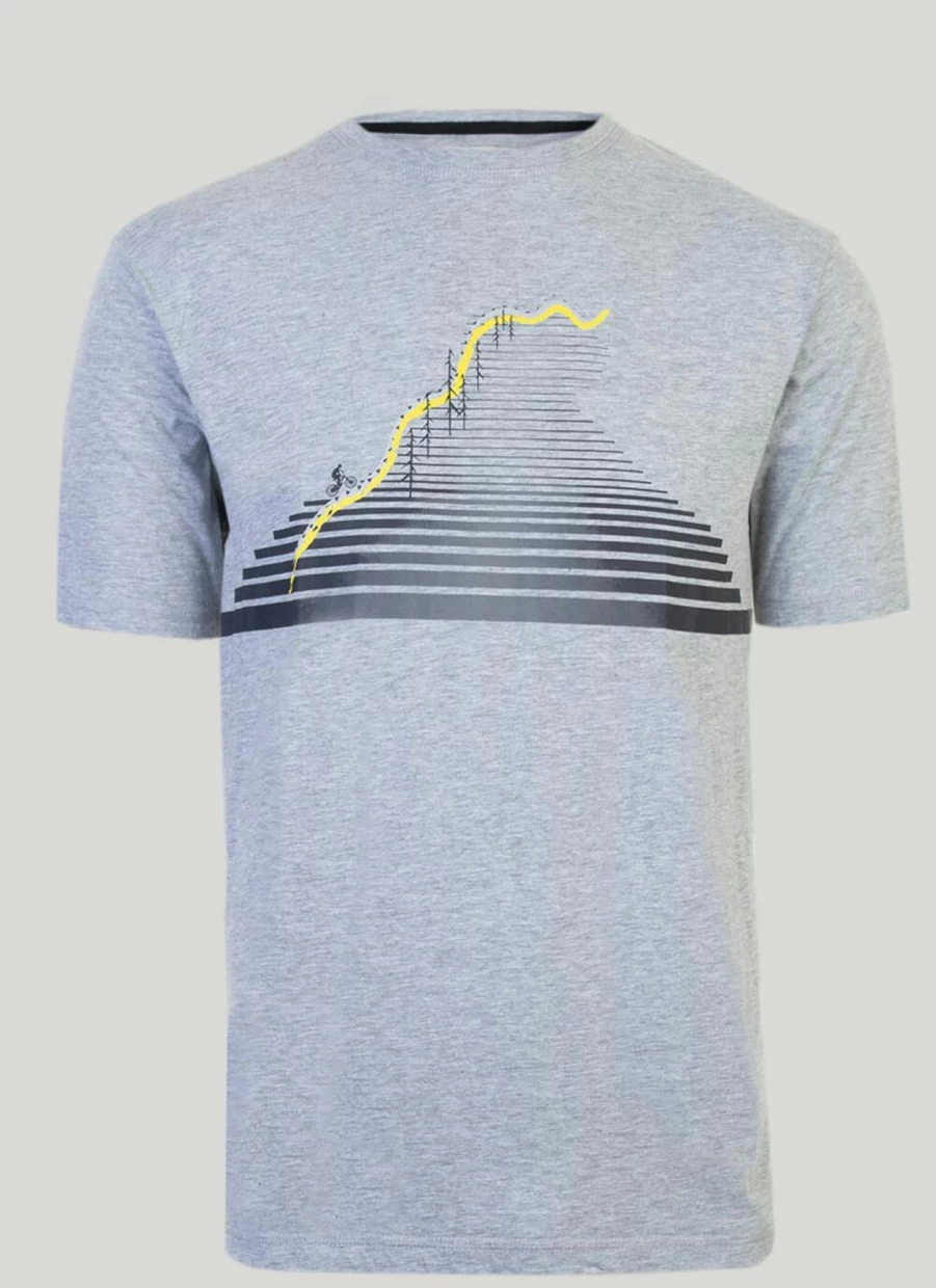 PG FIELD Men's Graphic Print T-Shirt - Stylish Casual Tee for Everyday Wear