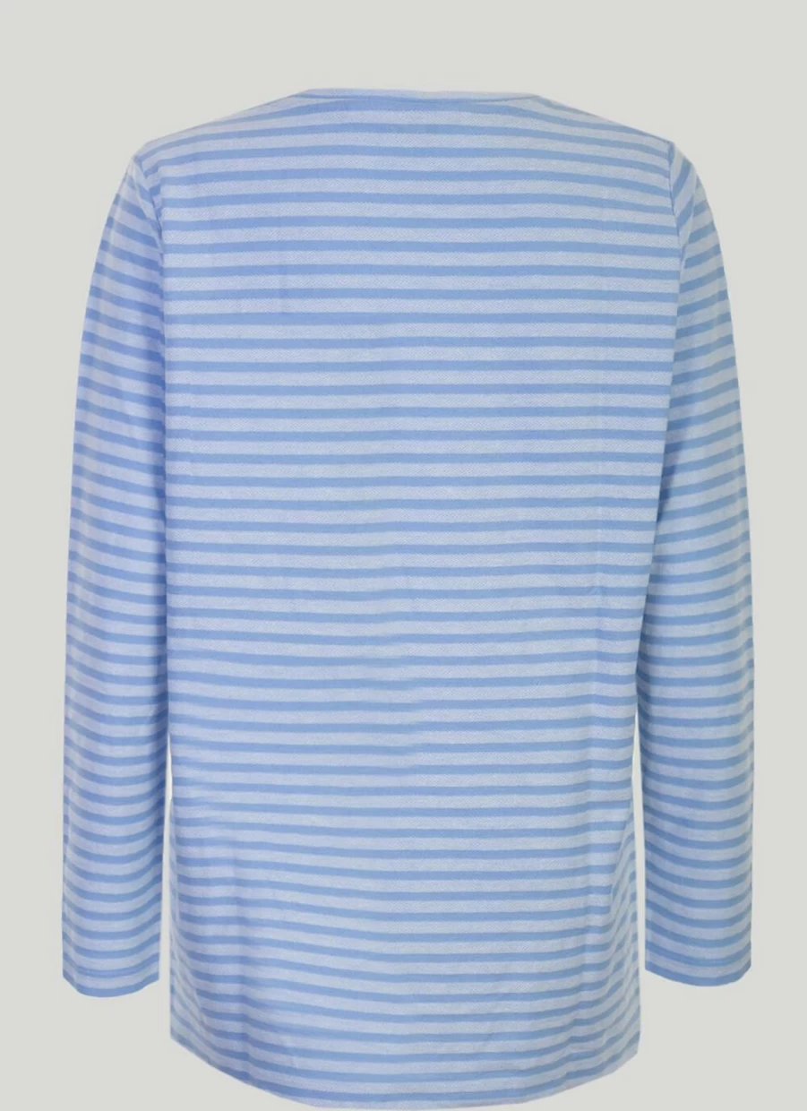 "Isle Women's Stripe Tunic Top - Casual Comfort Fit Blouse"