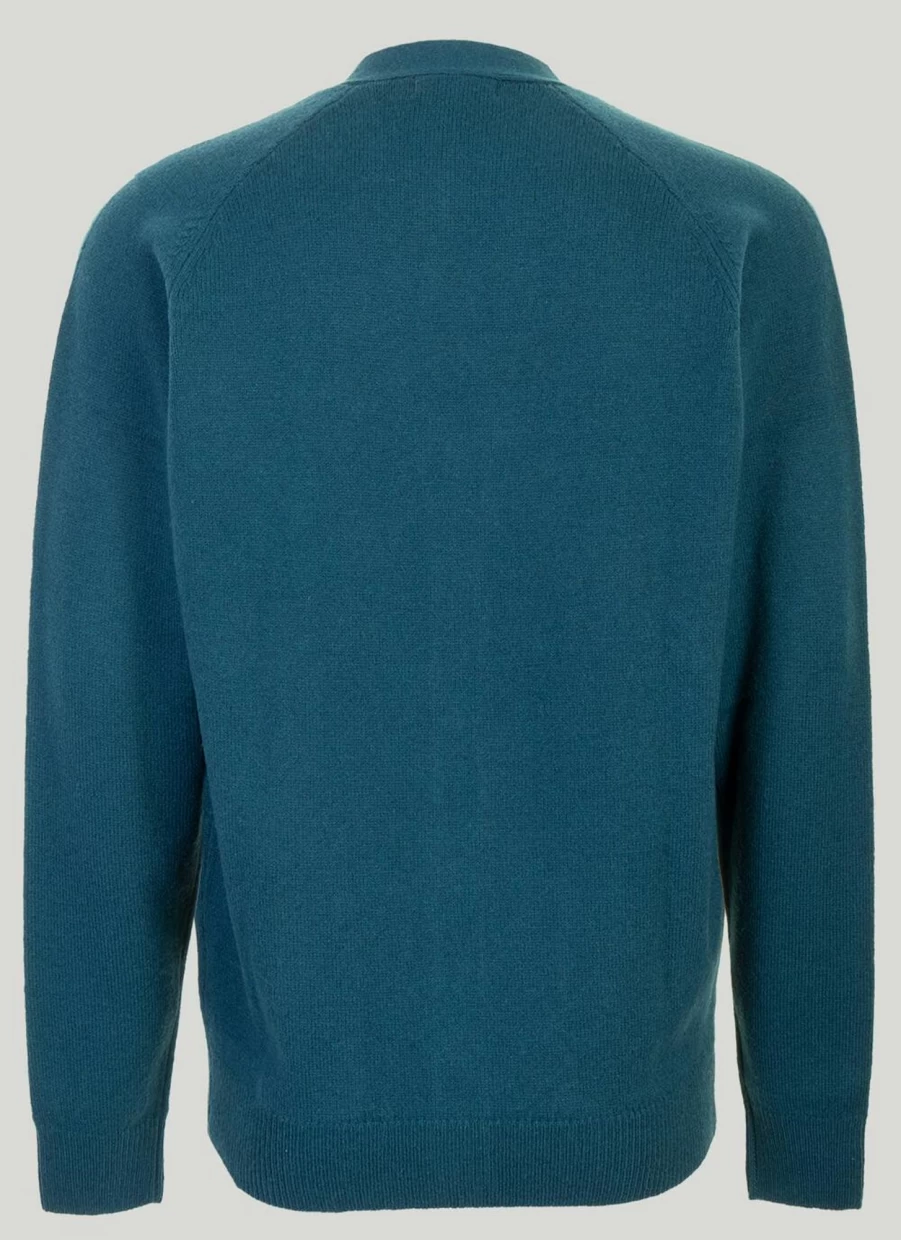 James Pringle Men's Machine Washable Lambswool Cardigan - Soft Comfortable Knit Sweater