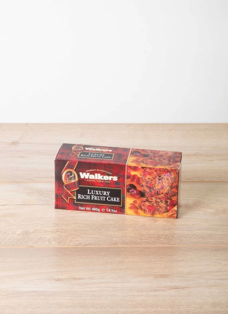 Walkers Shortbread Rich Fruit Cake - Traditional British Dessert