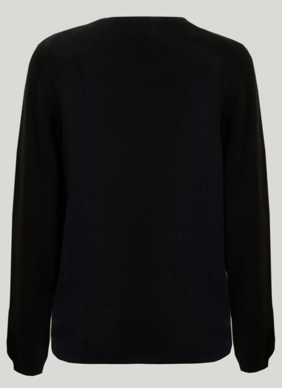 Gleneagles Women's Soft Cashmere Crew Neck Jumper | Luxurious Knit Sweater