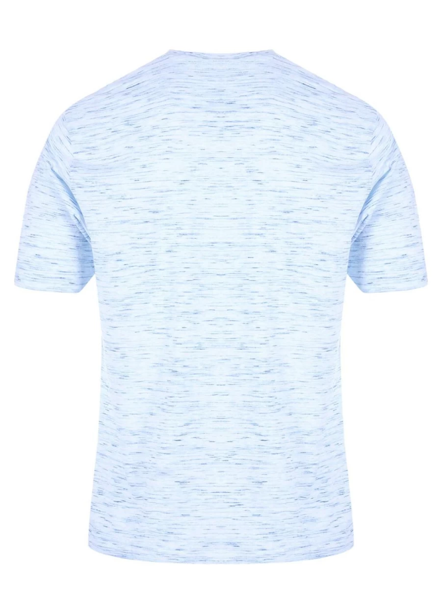 James Pringle Men's Marl Cotton T-Shirt - Classic Fit Casual Tee