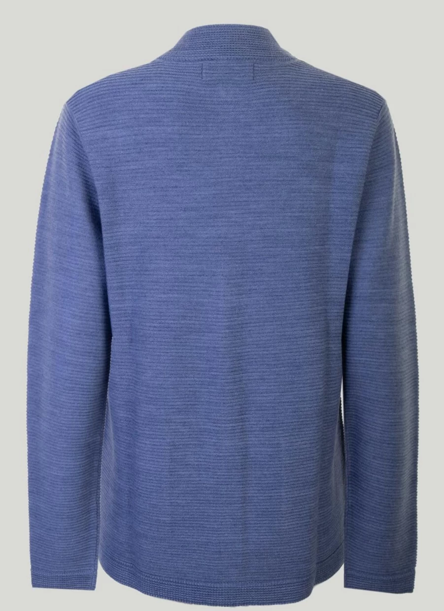 Honor Millburn Women's Funnel Neck Cardigan - Soft Knit Sweater Cozy Winter Pullover
