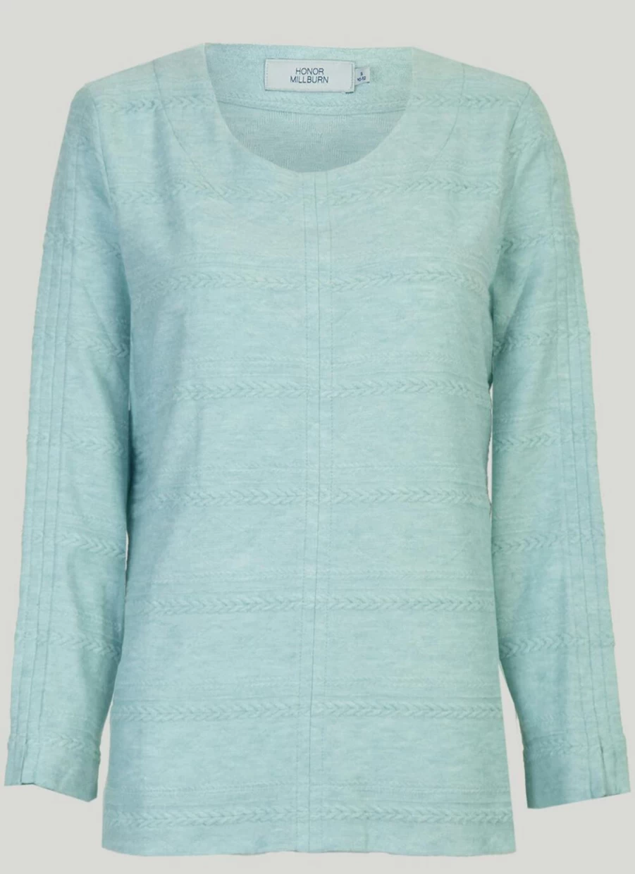 Honor Millburn Women's Sage Top - Stylish & Comfortable Blouse for Everyday Wear