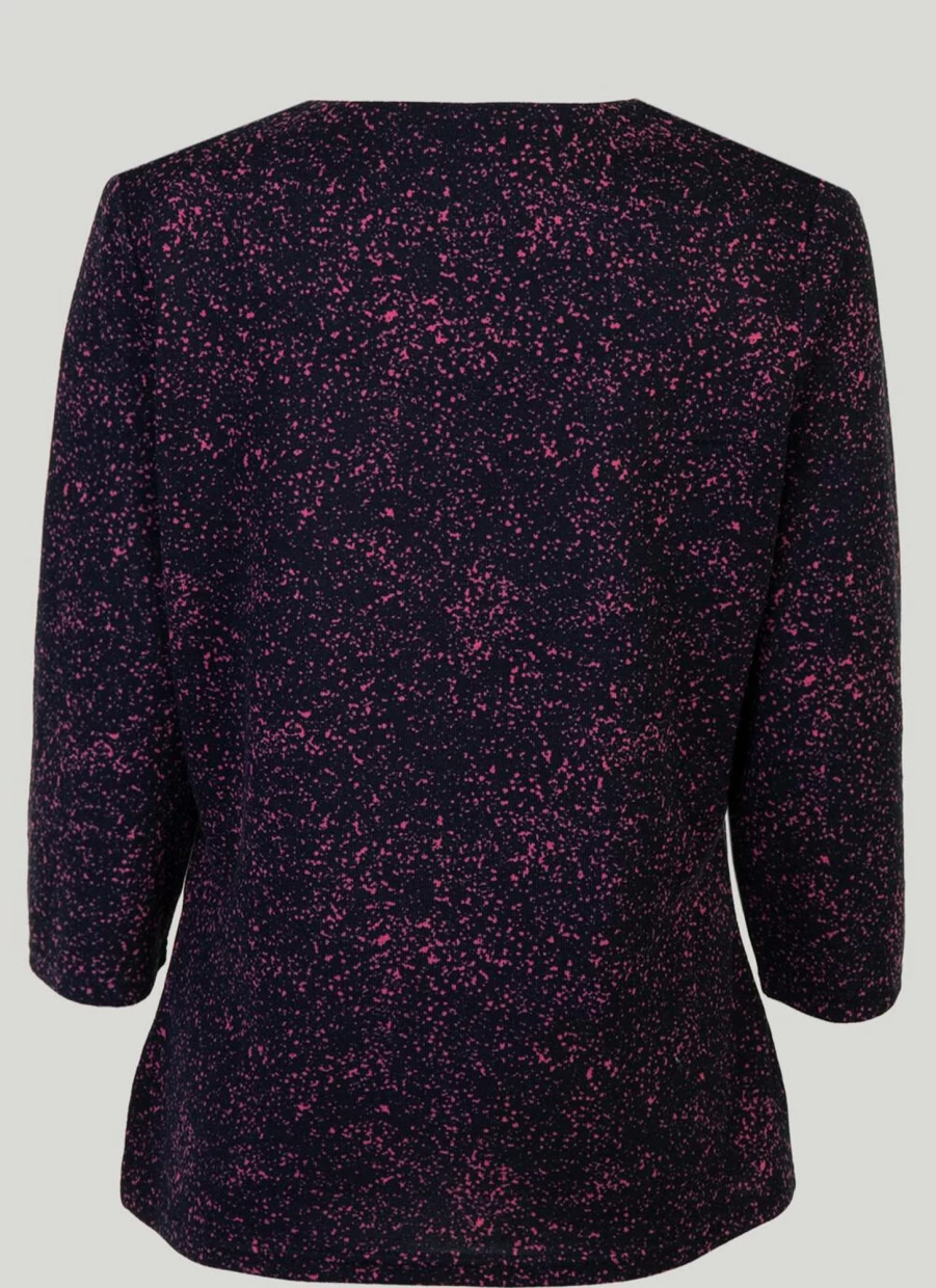 Honor Millburn Women's Printed Jersey Top - Stylish & Comfortable Casual Wear