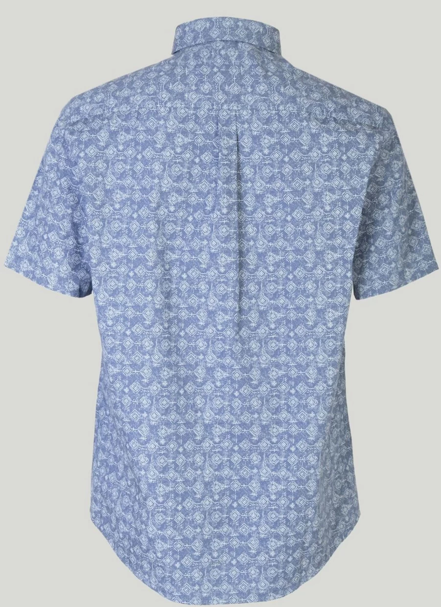 PG Field Men's Cotton Printed Shirt - Stylish & Comfortable Casual Wear