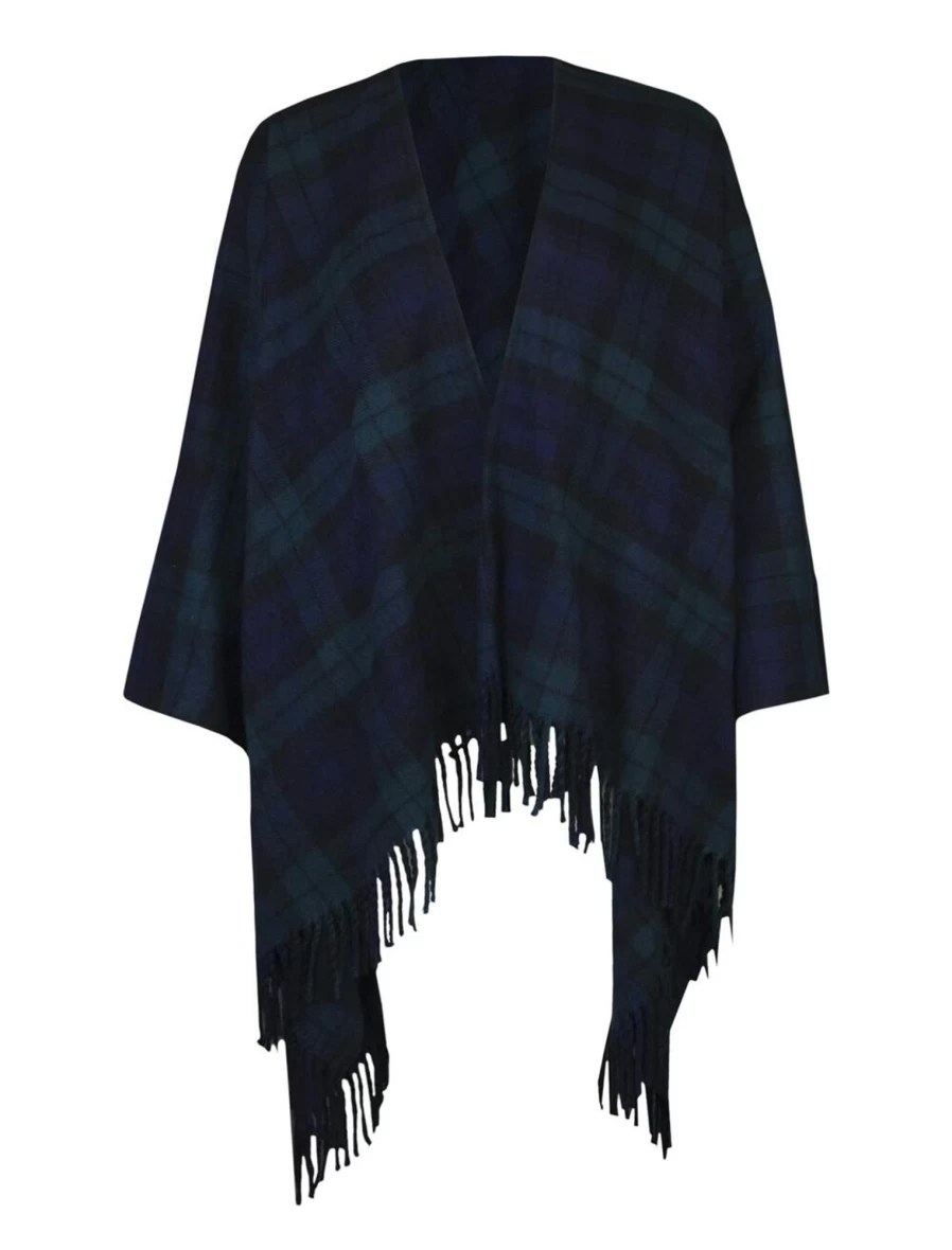 EWM Premium Tartan Woven Wrap - Classic Plaid Design, Soft & Stylish Shawl for Women & Men