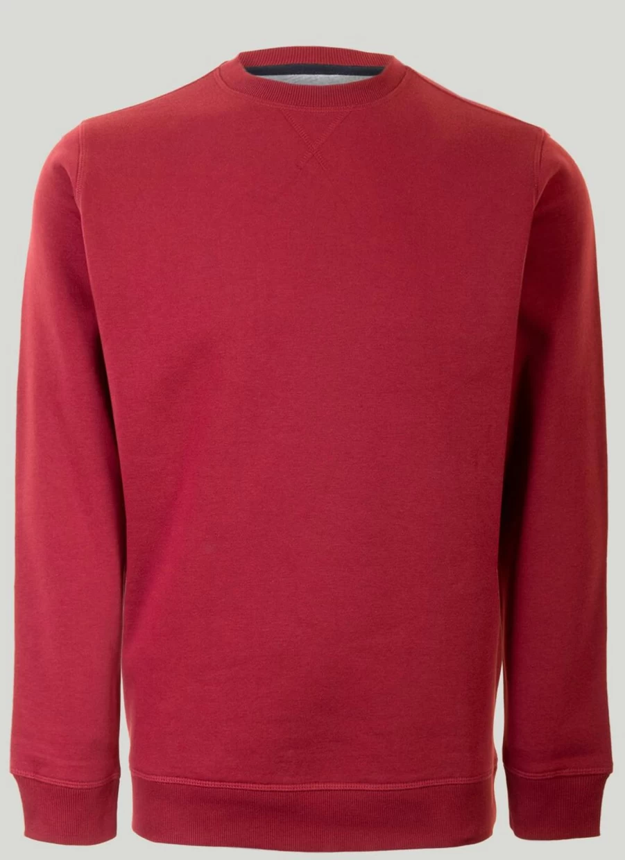 James Pringle Men's Crew Neck Sweatshirt - Classic Cotton Comfort Fit Pullover