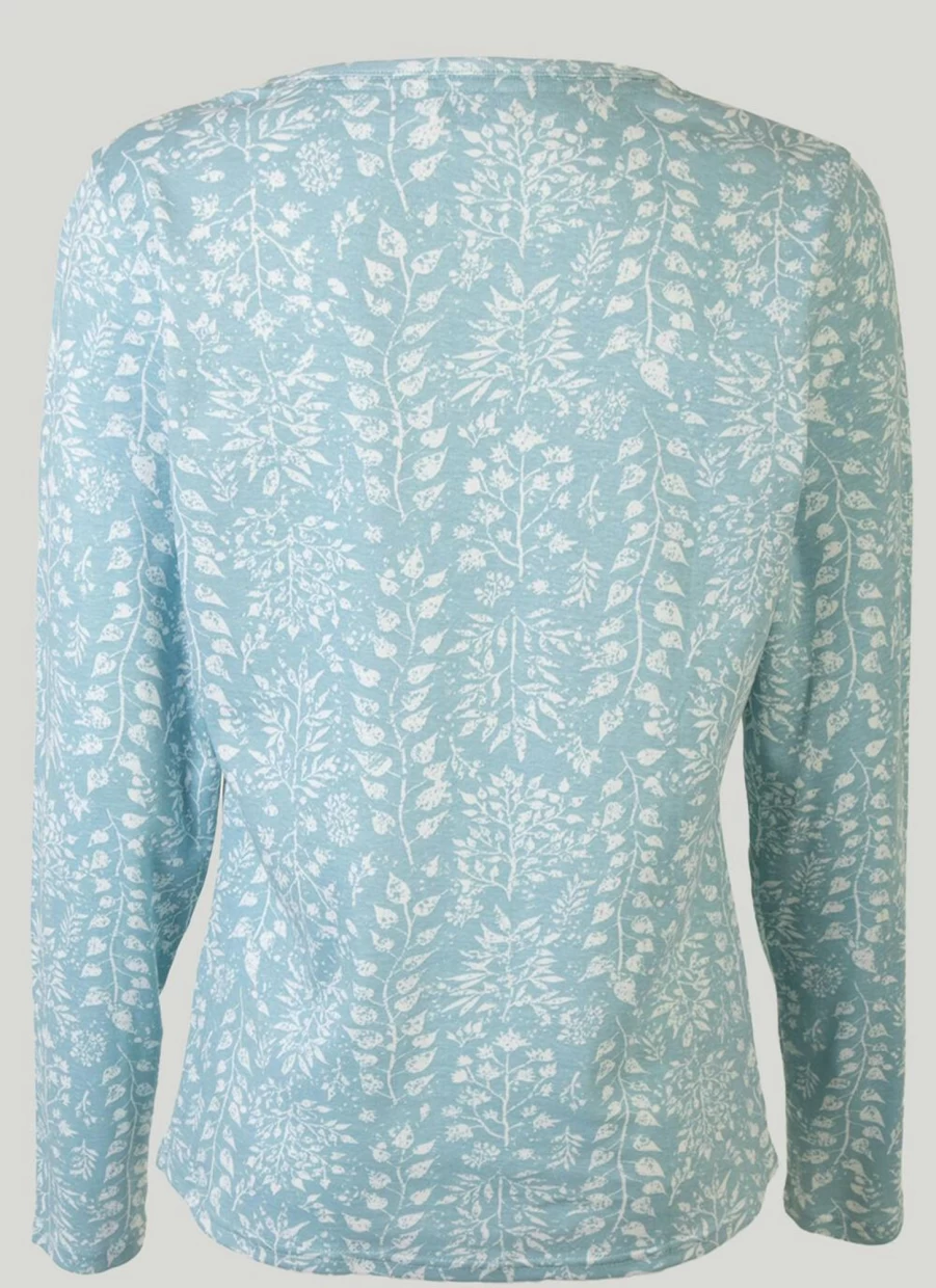 Isle Women's Stylish Printed Top - Trendy Floral Design Comfortable Fit