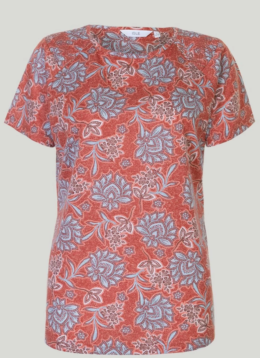 Isle Women's Graphic Print Crew Neck T-Shirt